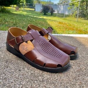 Italian Leather Fisherman sandals